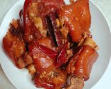 Hình bước làm 6 của món Chân giò kho kiểu Trung Quốc