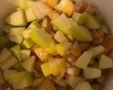 A picture of step 6 of Fruit Rice with Poached Salmon.