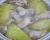 A picture of step 4 of Pot Cabbage and Chicken Wing Tips Soup.