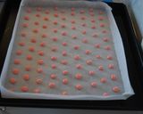 A picture of step 2 of Polka Dot Bavarois Doll Festival Cake.