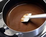 A picture of step 3 of Chocolate Mousse and Jello Cake.
