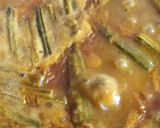 A picture of step 5 of Drumstick Dal.
