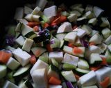 A picture of step 4 of Irmgards Dutch Courage Soup 48 cals bowl.