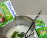 Foto langkah ke 3 dari resep Matcha Latte Pudding.