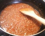 A picture of step 5 of Easy Meat Sauce Pasta.