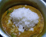 கோவில் சாம்பார் சாதம்(sambar sadam recipe in tamil) ரெசிபி ஸ்டேப் 5 புகைப்படம்