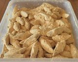 A picture of step 3 of Genkotsu Soybean Flour Bites with Honey.