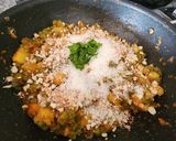A picture of step 4 of French Beans Peanuts Coconut Nutty & Crunchy Curry.