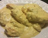 A picture of step 9 of Chicken Breast in Mustard Sauce.
