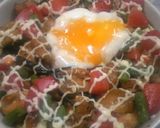 A picture of step 7 of Soft-Poached Egg Yakitori Bowl.