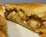 A picture of step 6 of Apple Brie Grilled Cheese 🧀.