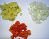 A picture of step 1 of Milk and Curry Soup.