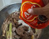 Foto langkah ke 6 dari resep Bistik Daging Kentang.