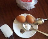 Foto del paso 4 de la receta: Tortitas de coll morada con kéfir y salsa kéfir