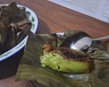Foto langkah ke 10 dari resep ⚘️Jongkong bangka bungkus daun⚘️.