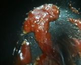 A picture of step 12 of Chicken manchurian spaghetti.