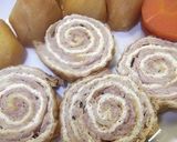 A picture of step 10 of Pork and Aburaage Rolls.