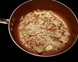 A picture of step 1 of Company coming breakfast frittata.