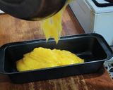 Gambar langkah 6 resipi Puding jagung kastard.