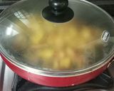 A picture of step 7 of Neer dosa and potato sabji lover.
