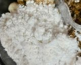 A picture of step 3 of Panjiri (Krishna Bhog).