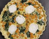 Quiche z dynią i kozim serem krok przepisu 5 zdjęcie