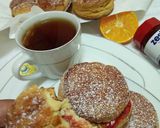 A picture of step 6 of Orange English tea scones.