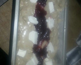 A picture of step 5 of Cream Cheese Raspberry Cake Made with Pancake Mix!.