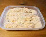 A picture of step 3 of Fried Chicken Tender with Umeboshi for Bento.
