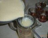 A picture of step 5 of Easy Tea Flavored Caramel Custard Pudding Made in a Pan.