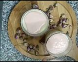 A picture of step 11 of Rose Mahalabia (Arabian dessert) Milk pudding.