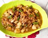 Foto langkah ke 7 dari resep Oseng Tetelan Sapi Cabe Ijo.