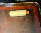A picture of step 7 of Pigs in a Blanket.