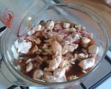 A picture of step 4 of Vickys Chicken & Bacon Casserole, GF DF EF SF NF.