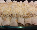A picture of step 9 of Simple but tasty chicken burritos.