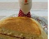 A picture of step 6 of 2.5 cm Thick Pancakes.