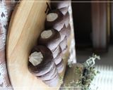 A picture of step 13 of Chocolate Filled Black Cocoa Cornets and Rolls.