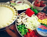 Foto langkah ke 7 dari resep Cheesy Bites Pizza.