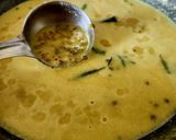 A picture of step 4 of Moong Methi Kadhi Chawal - Suddh Satvik Healthy Dinner.
