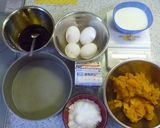 A picture of step 8 of Rich, Bittersweet Kabocha Pumpkin Custard Pudding.