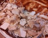 A picture of step 9 of BBQ Chicken Quesadilla.