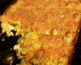 A picture of step 5 of Curry Broccoli Chicken Casserole.