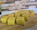 Foto del paso 4 de la receta: Fainá de garbanzo y queso, licuado