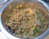A picture of step 5 of Seriously Tasty Crispy Pork and Kimchi Spring Rolls.