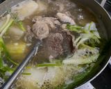 Hình bước làm 1 của món Canh dưa heo hầm mực 🦑