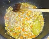 Foto del paso 5 de la receta: Albóndigas de merluza y champiñones con guarnición de zanahoria