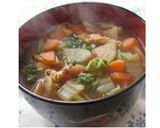 A picture of step 8 of Yamanashi Specialty Hōtō Noodle Soup.