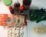 Foto langkah ke 1 dari resep Mie Tofu-Kangkung 🍀.