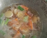 Foto langkah ke 3 dari resep Sapo tahu komplit gizi.