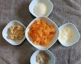 ऑरेंज लाडू (orange ladoo recipe in marathi) रेसिपी स्टेप 2 फोटो 